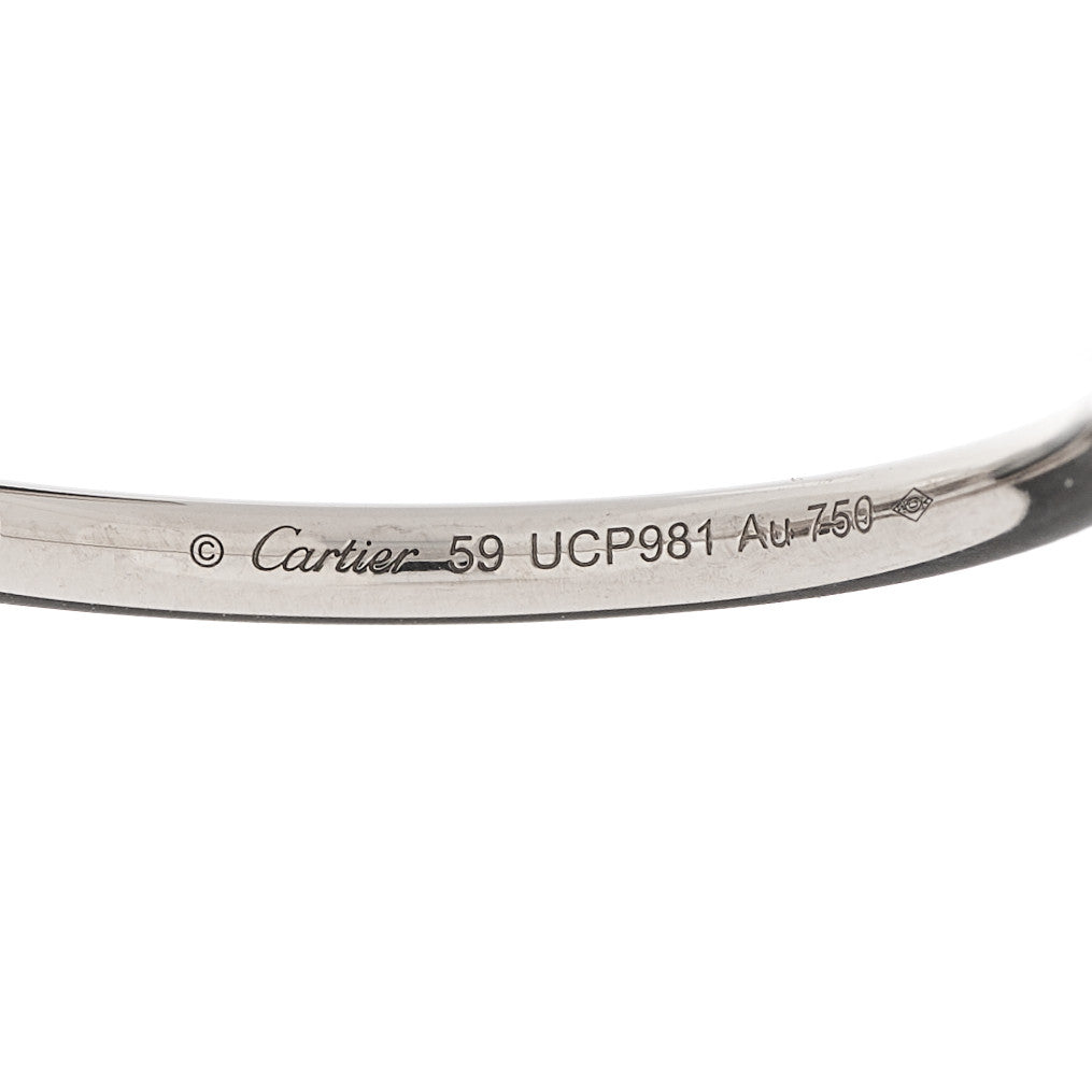 Cartier 18K White Gold Small Juste Un Clou Ring 59 8.75 4 of 4