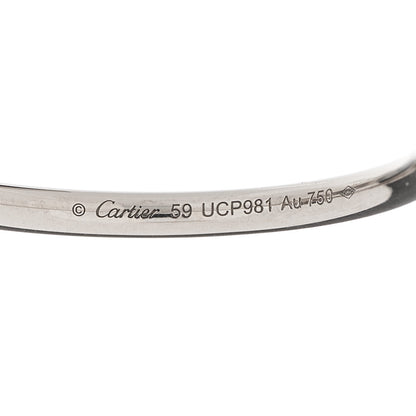 Cartier 18K White Gold Small Juste Un Clou Ring 59 8.75 4 of 4