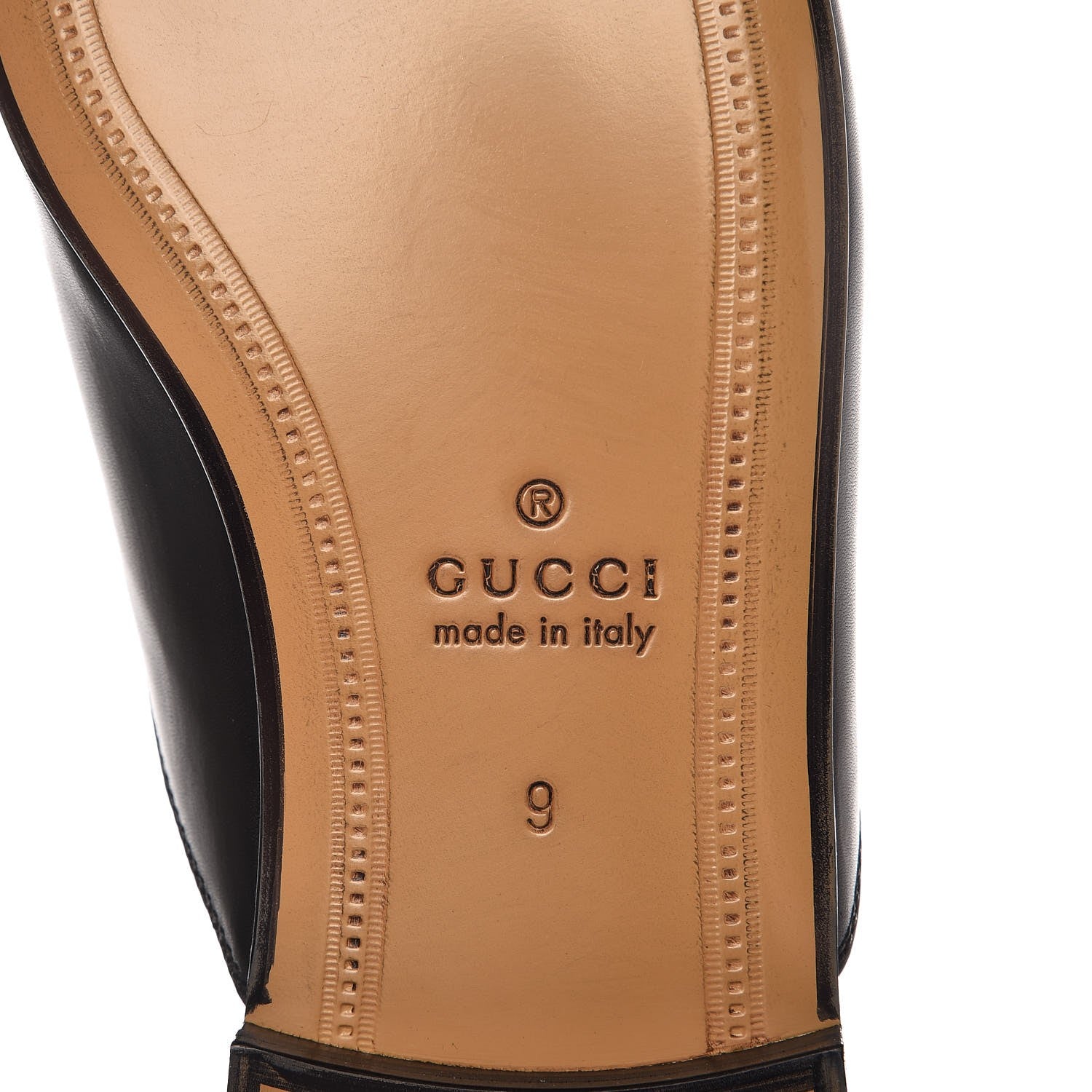 Gucci Calfskin Tiger Embroidered Mens Princetown Slippers 9 Black 7 of 10