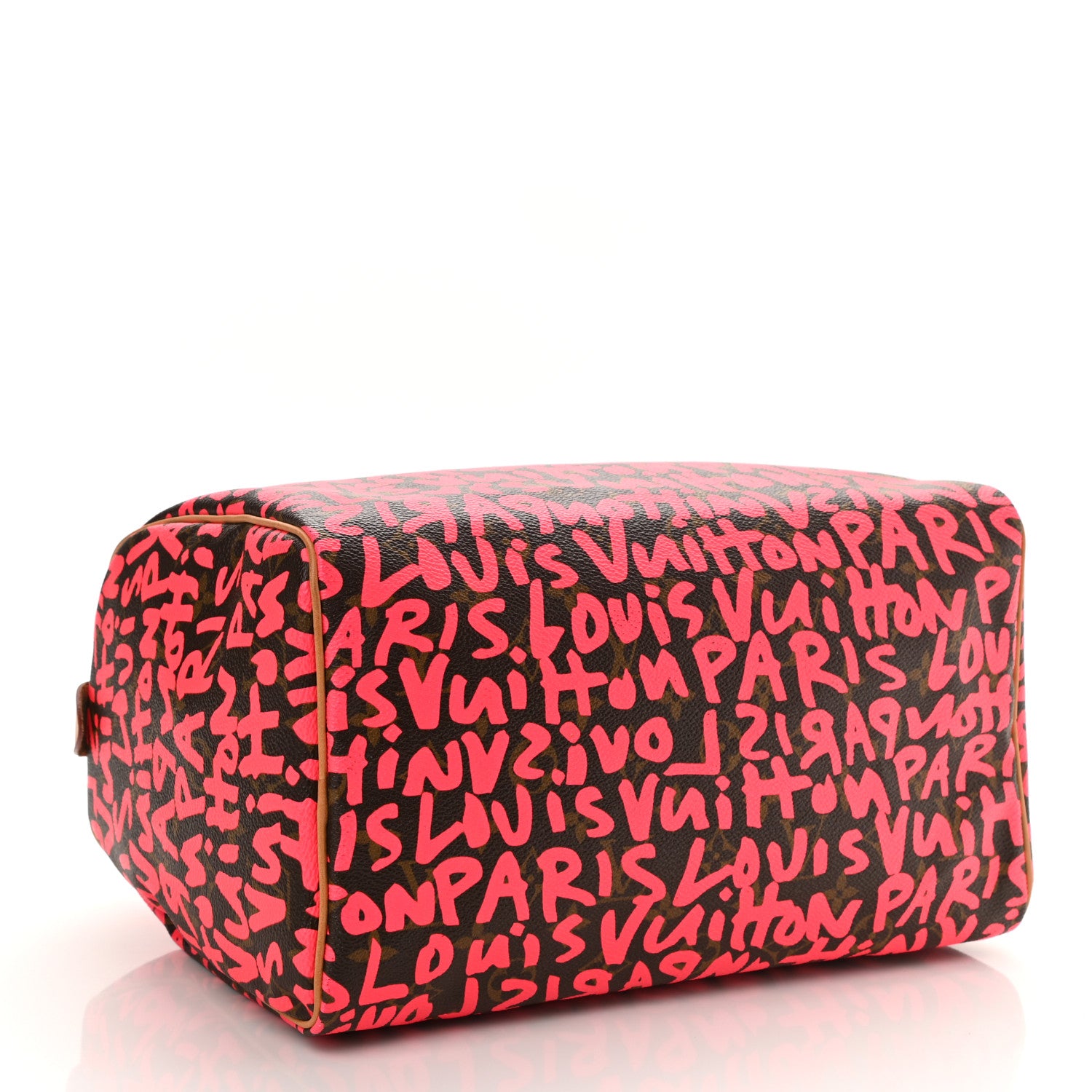 Louis Vuitton Monogram Graffiti Speedy 30 Fuchsia 4 of 8
