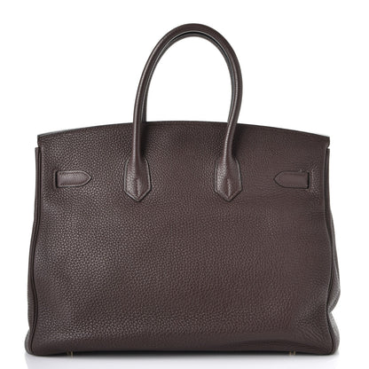 Hermes Togo Birkin 35 Chocolate 5 of 38