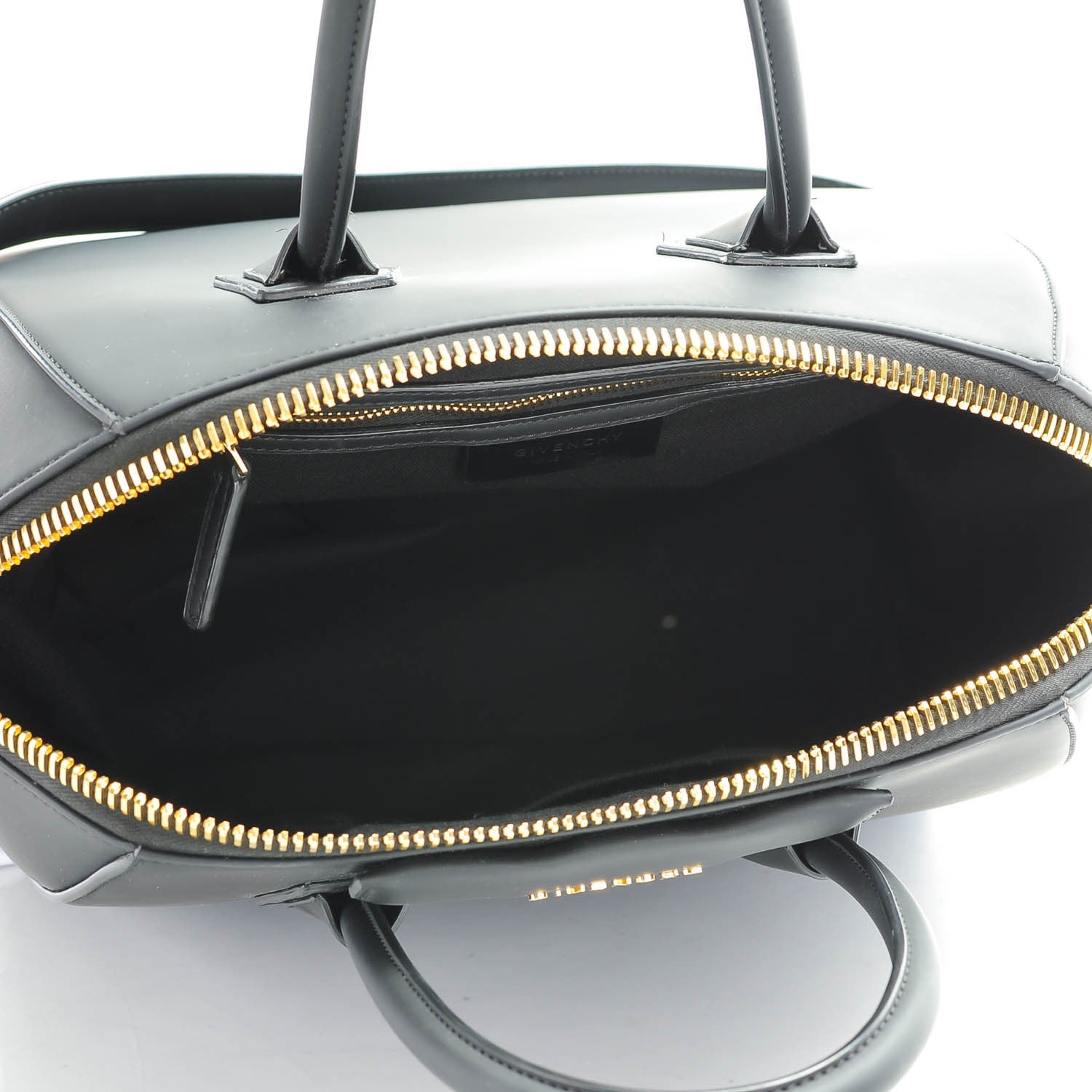 Givenchy Rubber Effect Calfskin Medium Antigona Black 5 of 7