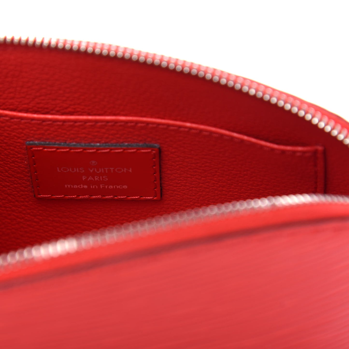 Epi Cosmetic Pouch Coquelicot