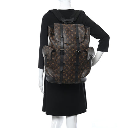 Louis Vuitton Monogram Macassar Christopher PM Backpack 2 of 11