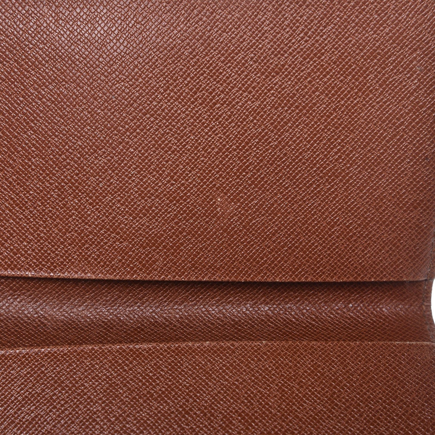 Monogram Simple Checkbook Holder Wallet