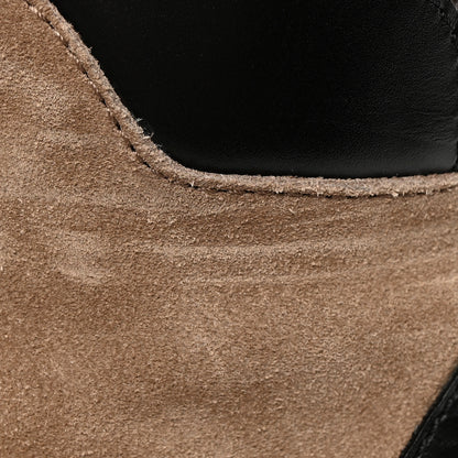 Louis Vuitton Suede Calfskin Monogram Laureate Platform Desert Boots 39.5 Taupe 13 of 16