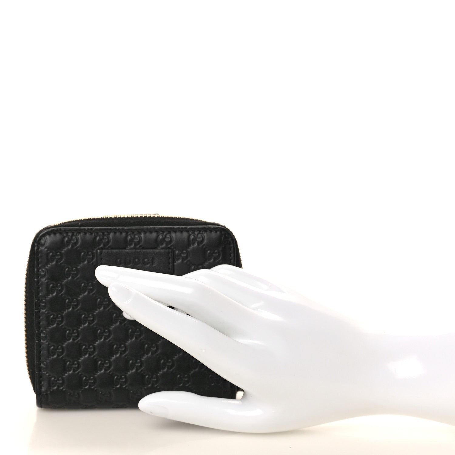 Gucci Microguccissima Compact Wallet Black 2 of 9