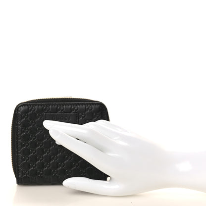 Gucci Microguccissima Compact Wallet Black 2 of 9