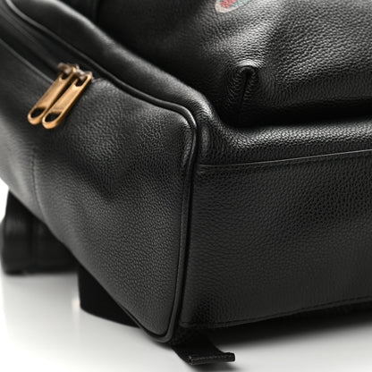 Gucci Calfskin Logo Day Backpack Black 5 of 10