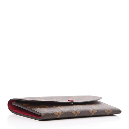 Louis Vuitton Monogram Emilie Wallet Fuchsia 4 of 6
