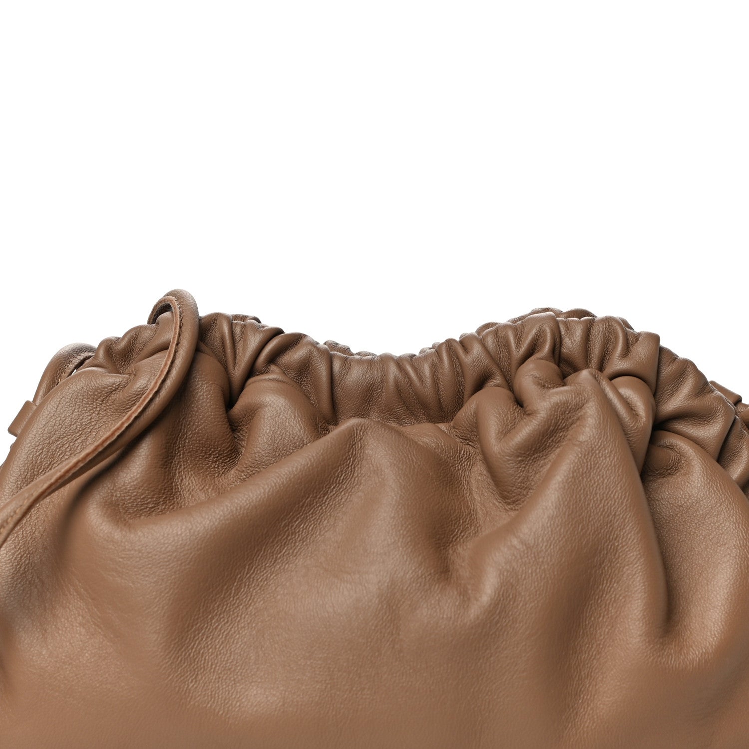 Mansur Gavriel Lambskin Cloud Mini Clutch Biscotto 7 of 9