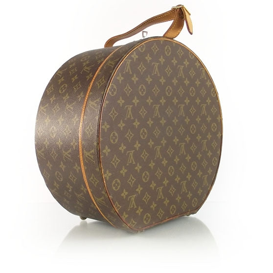 Monogram Vintage Hat Box