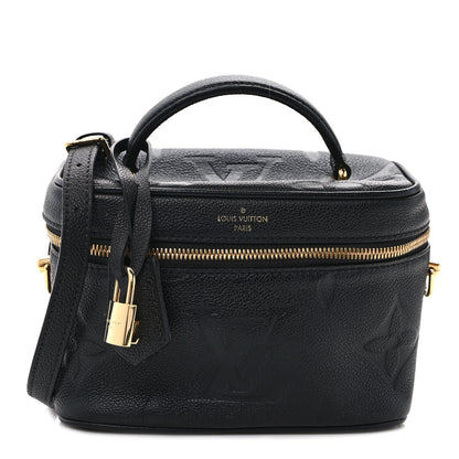 Louis Vuitton Empreinte Monogram Giant Vanity PM Black 1 of 14