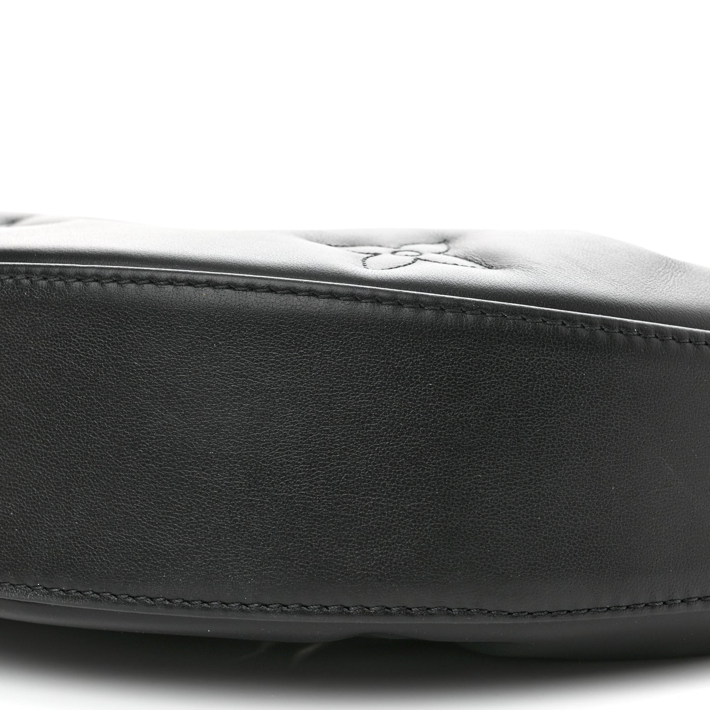 Calfskin Bubblegram Over The Moon Black