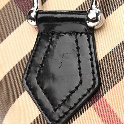 Burberry Nova Check Tote Black 10 of 11