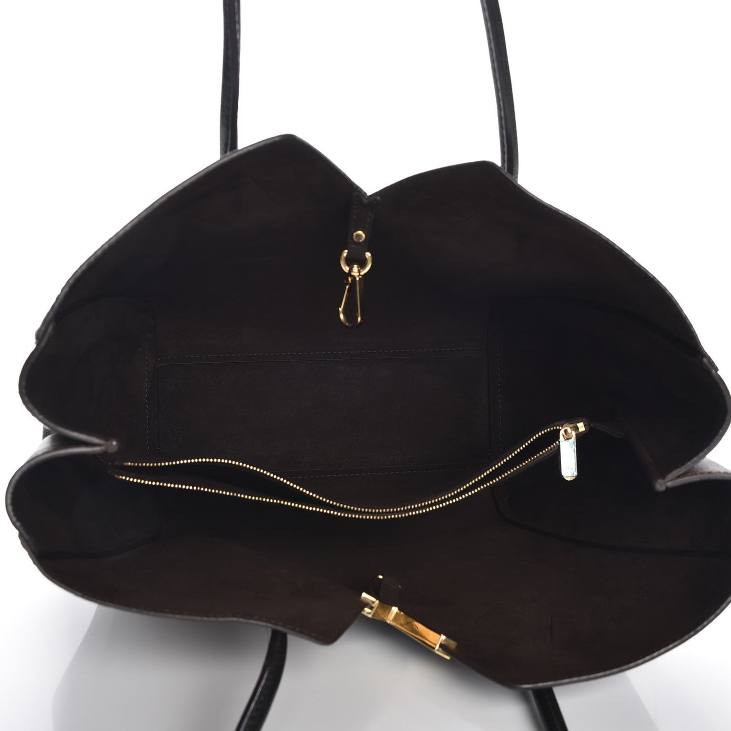 Calfskin Monogram Kimono Tote Black