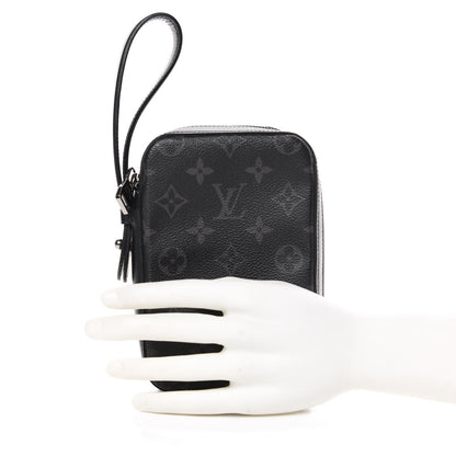 Louis Vuitton Monogram Eclipse Box Clutch 2 of 7