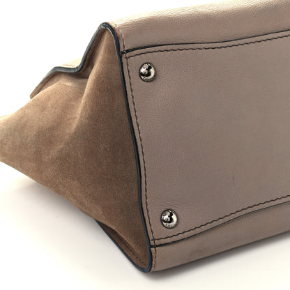 Prada Glace Calf Suede Twin Pocket Tote Pomice 9 of 10