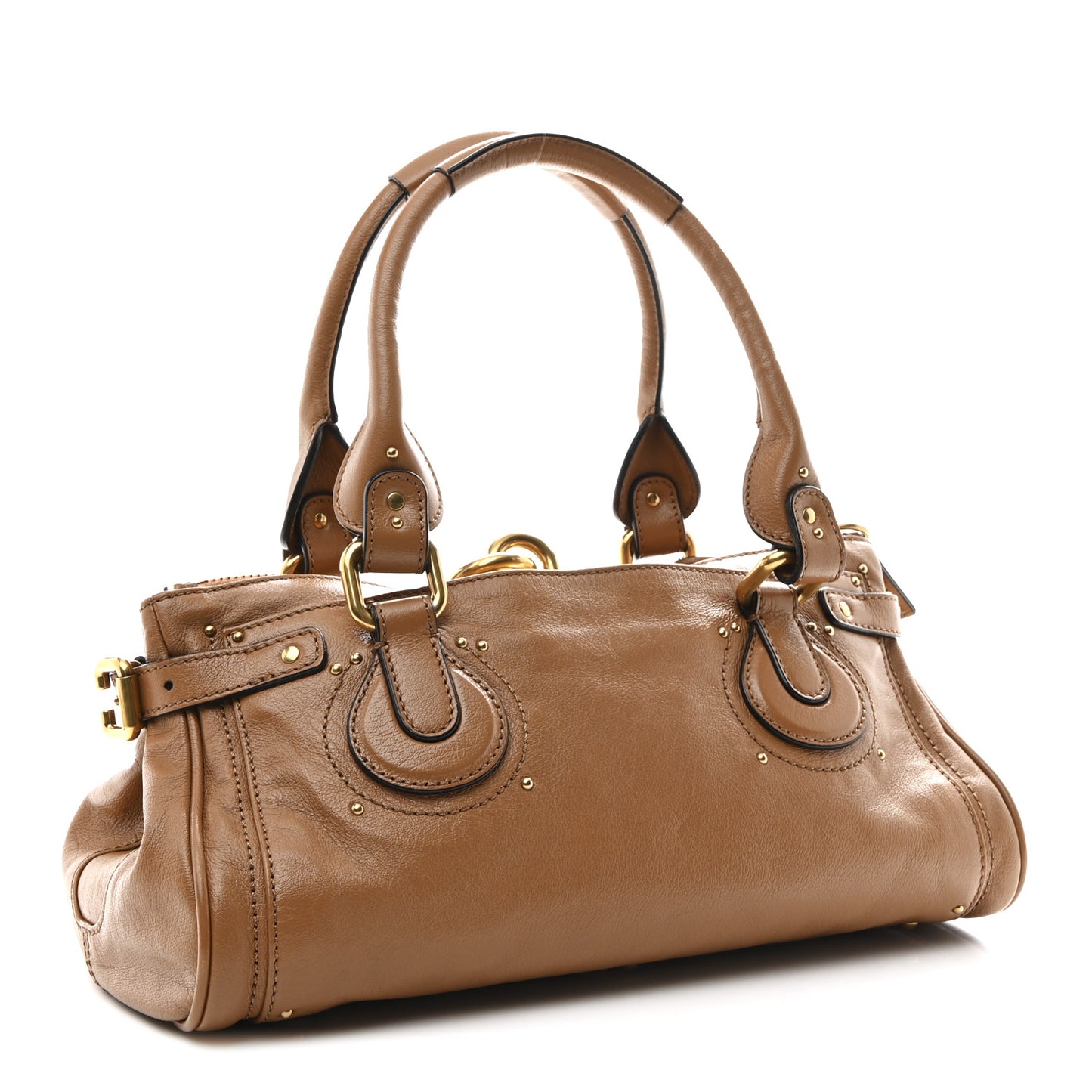 Grained Buffalo Paddington Mustang Brown