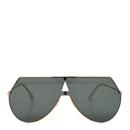 Fendi Metal Mirrored Eyeline Sunglasses FF 0193S Black Rose Gold 2 of 7