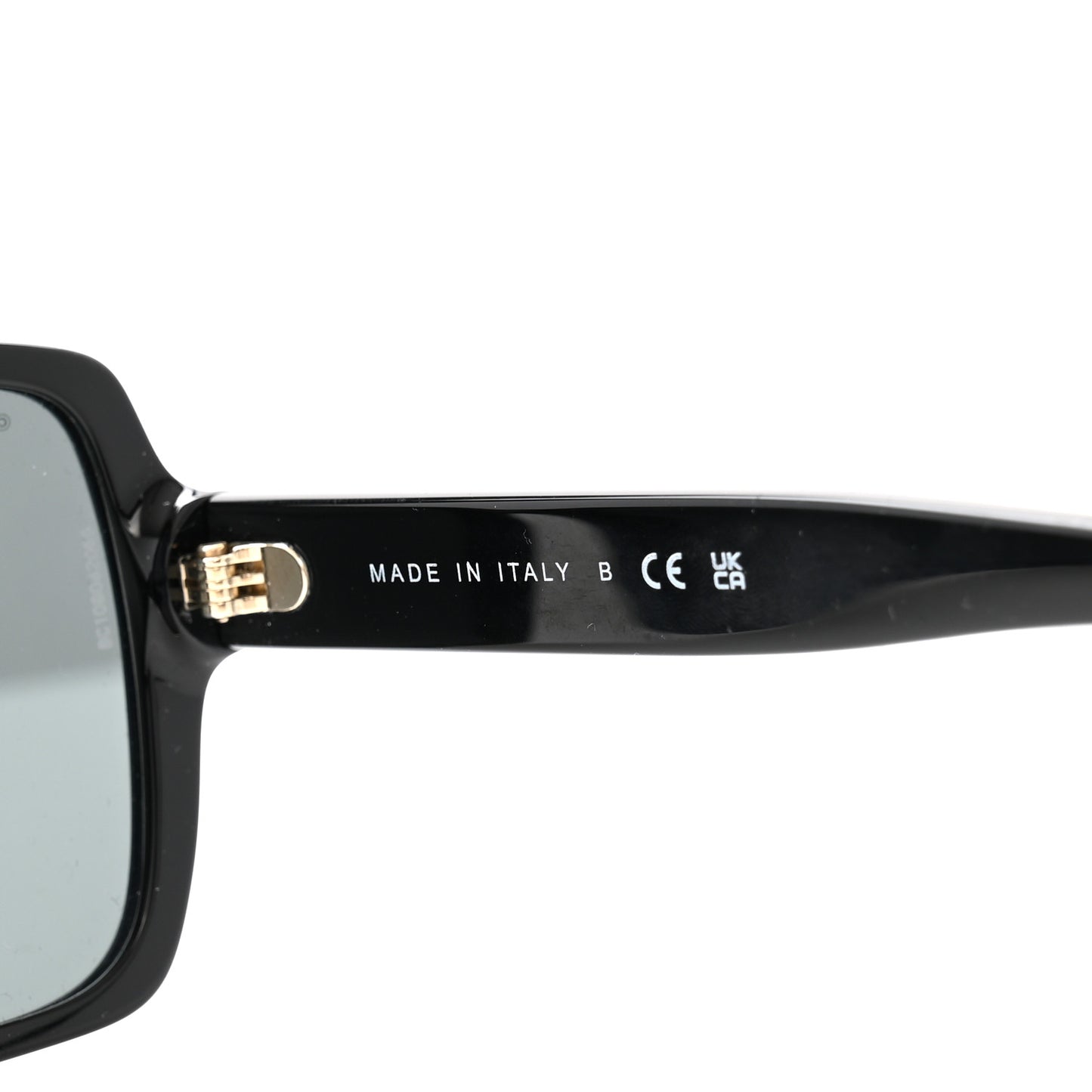 Acetate Square Sunglasses 5408 Black