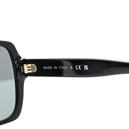 Chanel Acetate Square Sunglasses 5408 Black 6 of 8