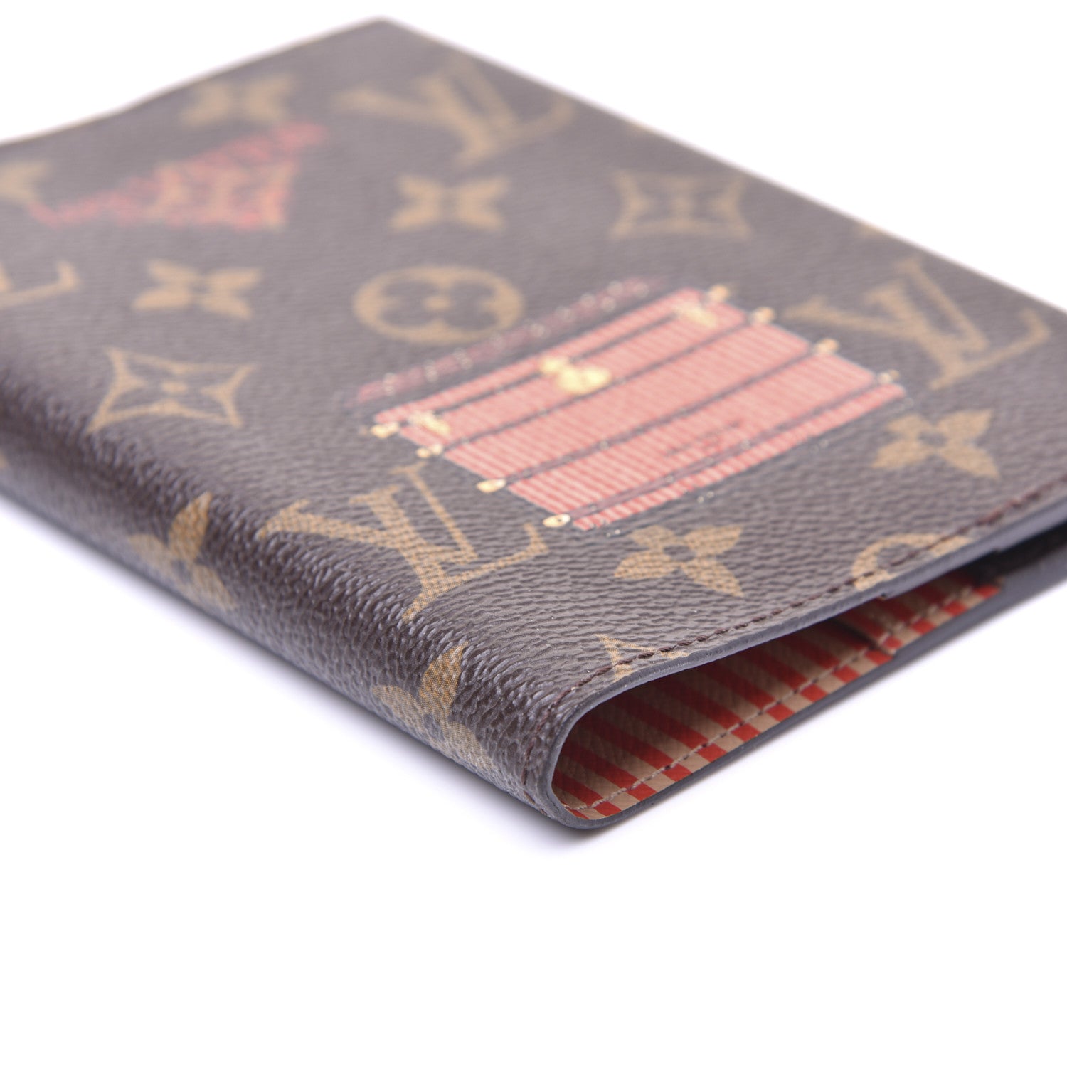 Louis Vuitton Monogram Trunks and Locks Passport Cover 9 of 11