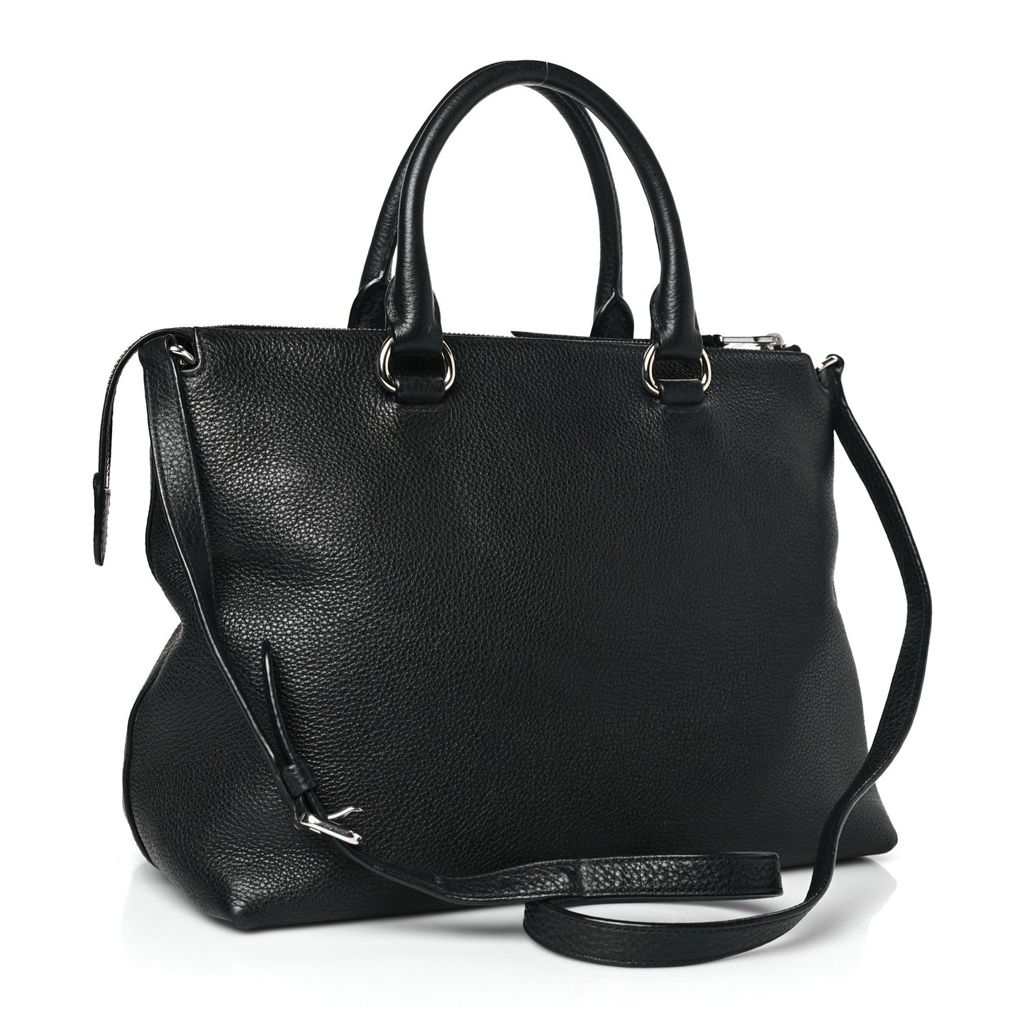 Vitello Phenix Tote Black