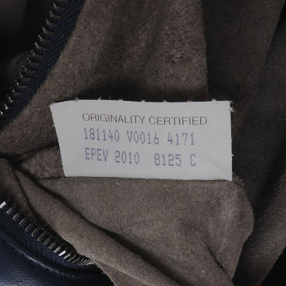 Bottega Veneta Nappa Intrecciato Maxi Veneta Hobo Navy Blue 9 of 11