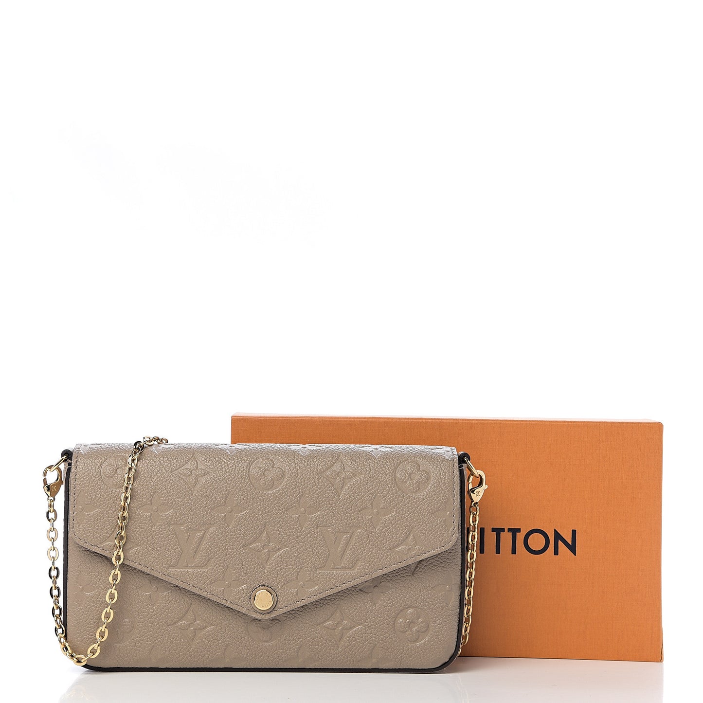Empreinte Pochette Felicie Chain Wallet Tourterelle