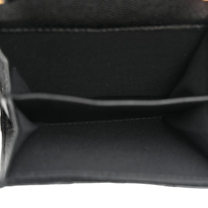 Chanel Caviar Quilted Boy Card Holder On Chain Black 5 of 11