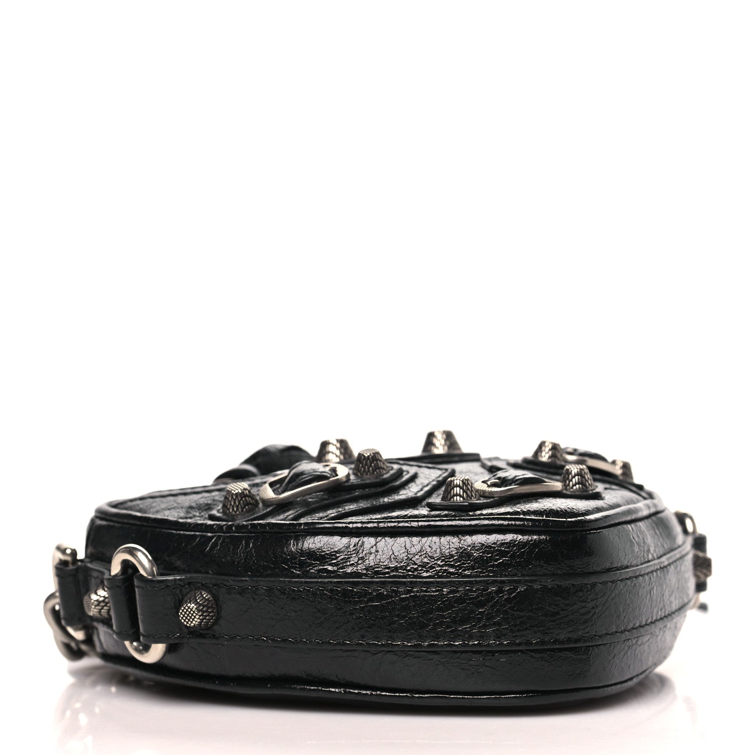 Balenciaga Agneau Arena Mini Le Cagole Heart Bag Black 4 of 9