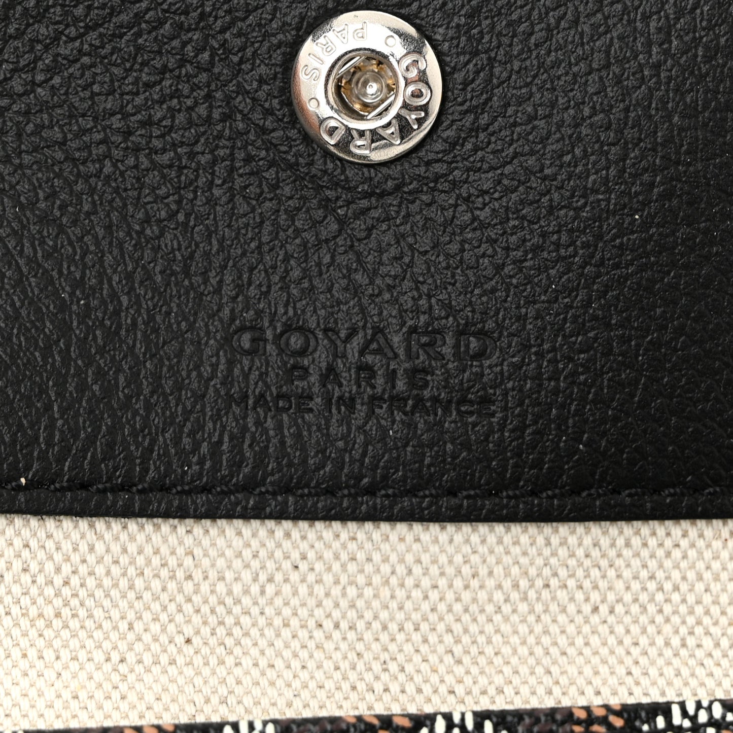 Goyardine Boheme Hobo Black