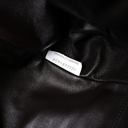 Bottega Veneta Smooth Butter Calf The Pouch Oversized Clutch Fondant 7 of 16