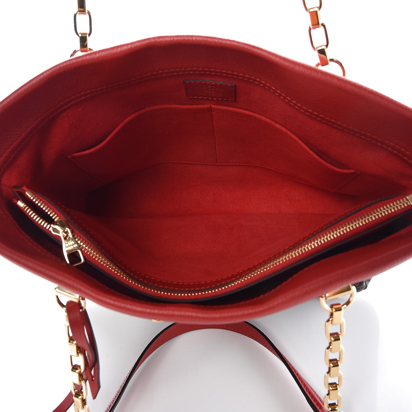 Monogram Pallas Shopper Cherry