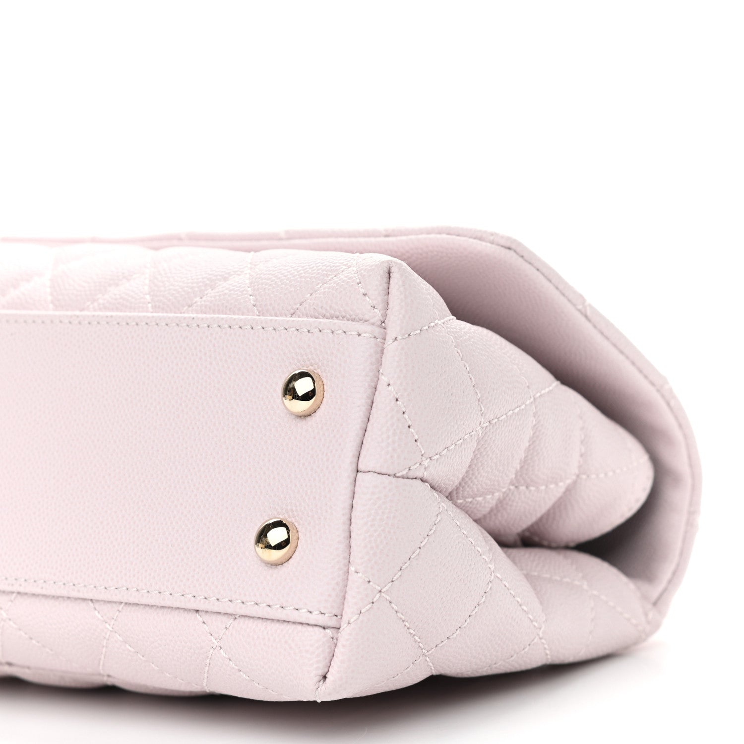 Chanel Caviar Quilted Mini Coco Handle Flap Lilas Lilac 9 of 9