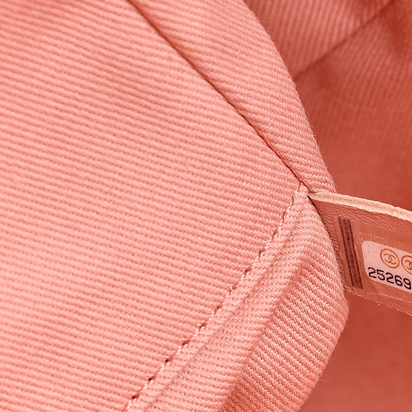 Canvas Small Deauville Tote Pink