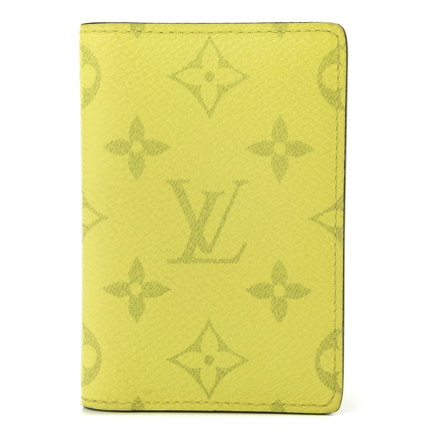 Monogram Taiga Pocket Organizer Yellow