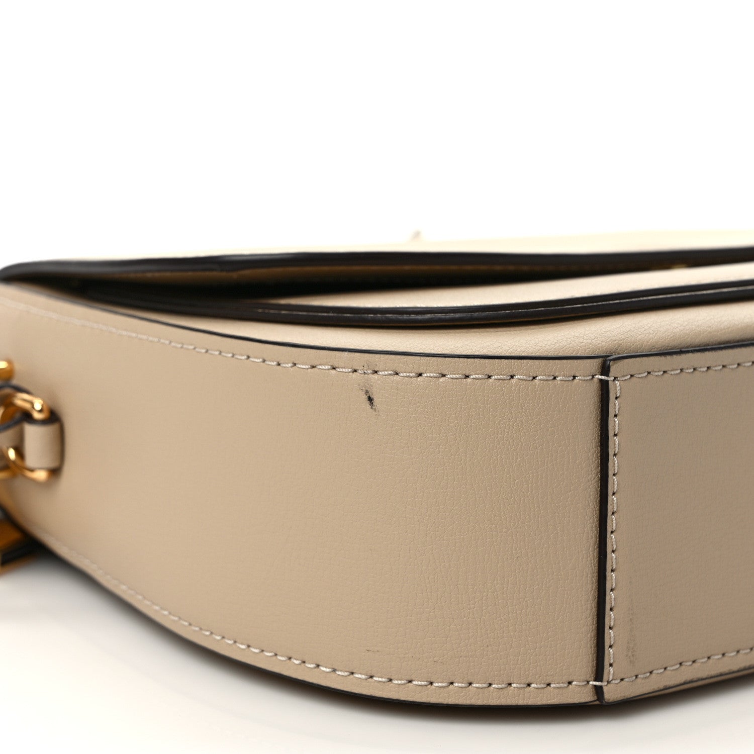 Marc Jacobs Calfskin Mini Rider Crossbody Beige 8 of 9