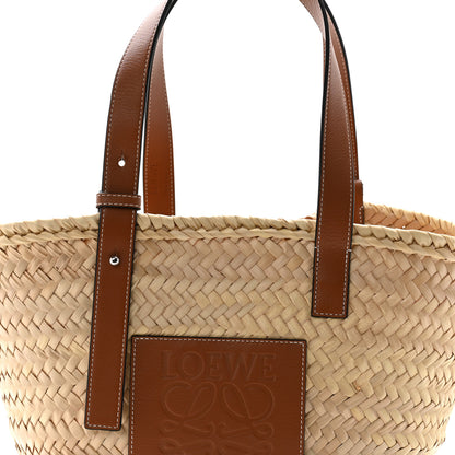 Loewe Raffia Basket Tote Bag Natural Tan 7 of 10