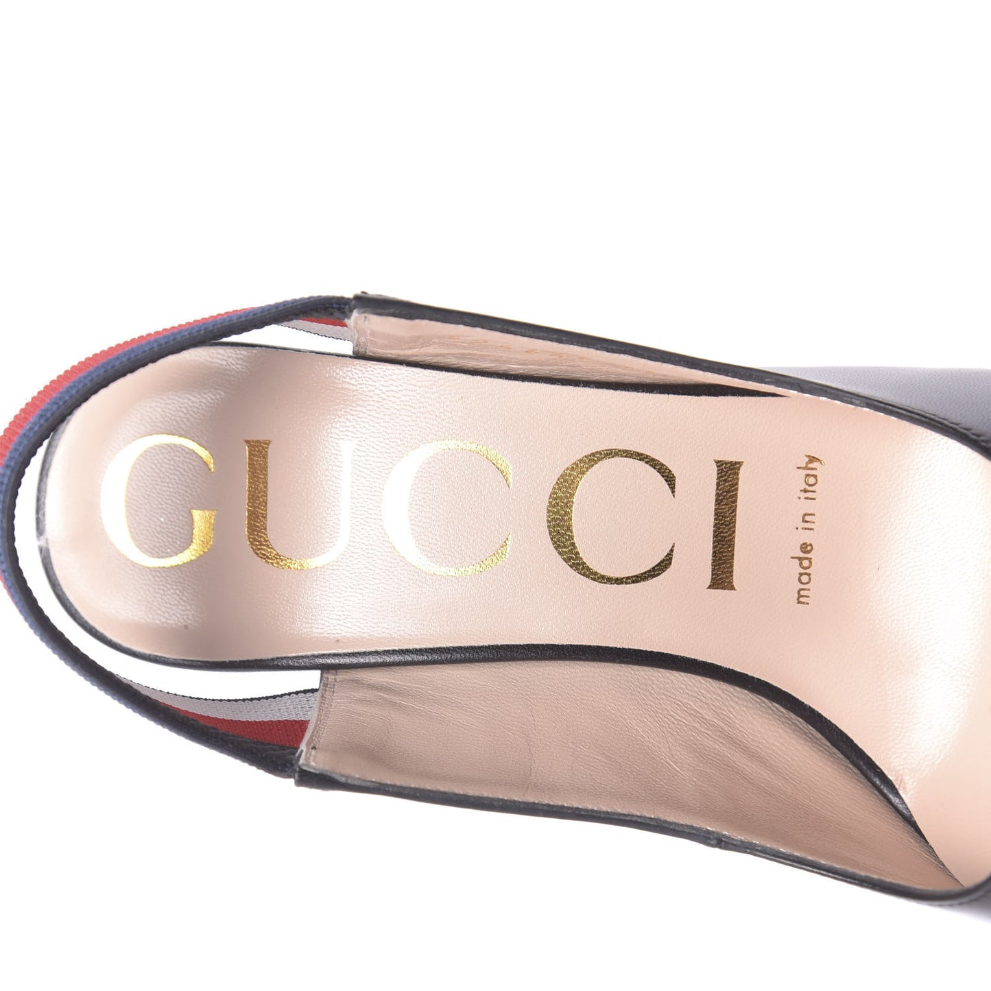 Malaga Kid Web Sylvie High Heel Slingback Pumps 35.5 Black