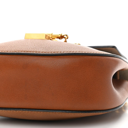 Chloe Grained Lambskin Mini Drew Shoulder Bag Caramel 10 of 11