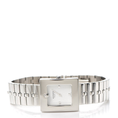 Hermes Stainless Steel 22mm Belt Quartz Watch 2 of 6