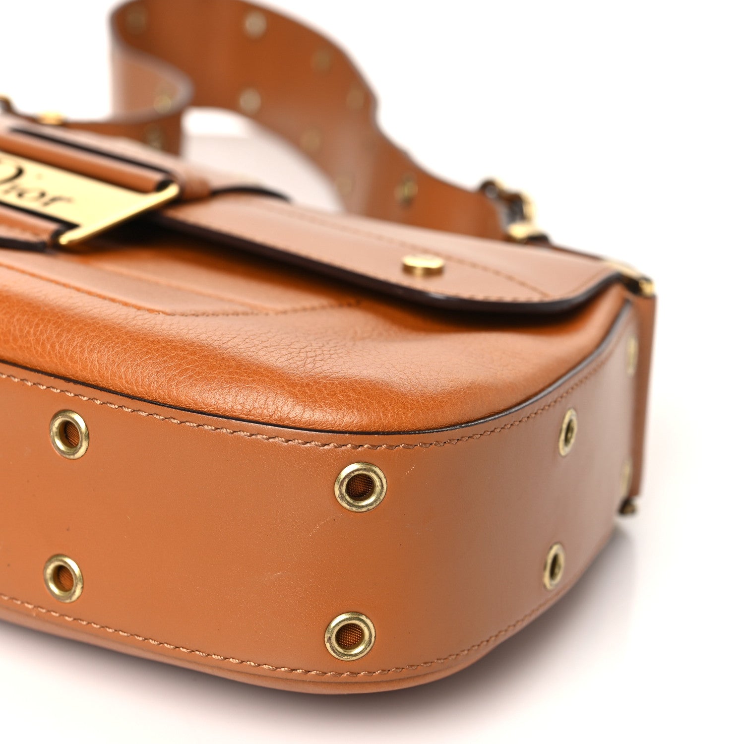Christian Dior Calfskin Street Chic Bag Brown 9 of 12