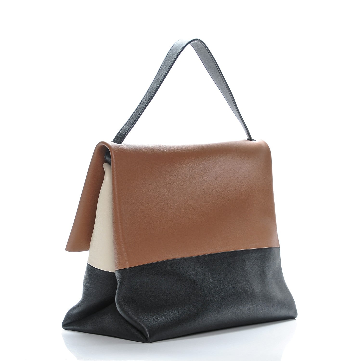 Celine Calfskin All Soft Shoulder Bag Tan 4 of 9