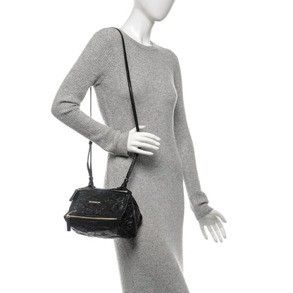 Givenchy Tumbled Sheepskin Mini Pandora Black 2 of 7