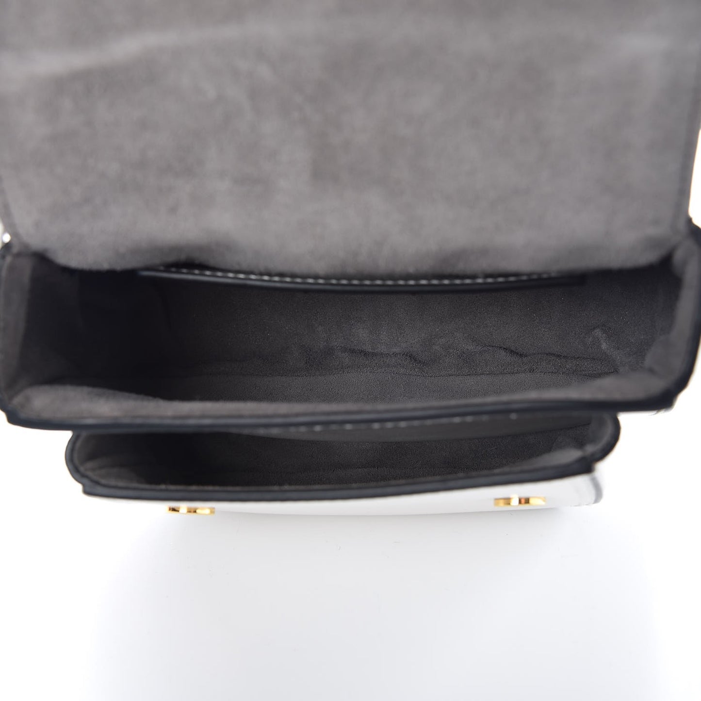 Goatskin Madras Dahlia Shoulder Bag White