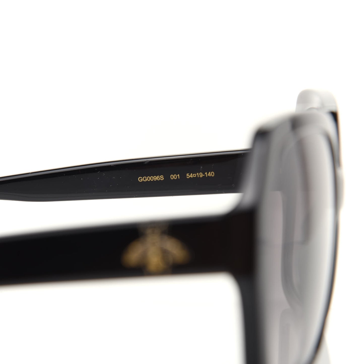 Acetate Square Frame GG0096S Sunglasses Black