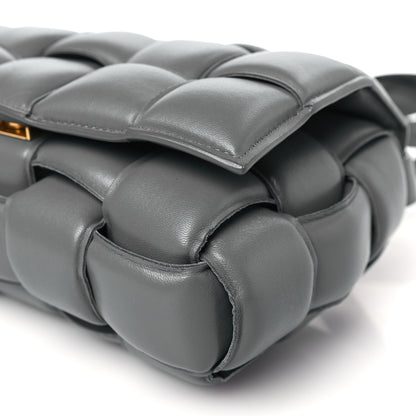Bottega Veneta Nappa Maxi Intrecciato Padded Cassette Crossbody Bag Thunder 8 of 8