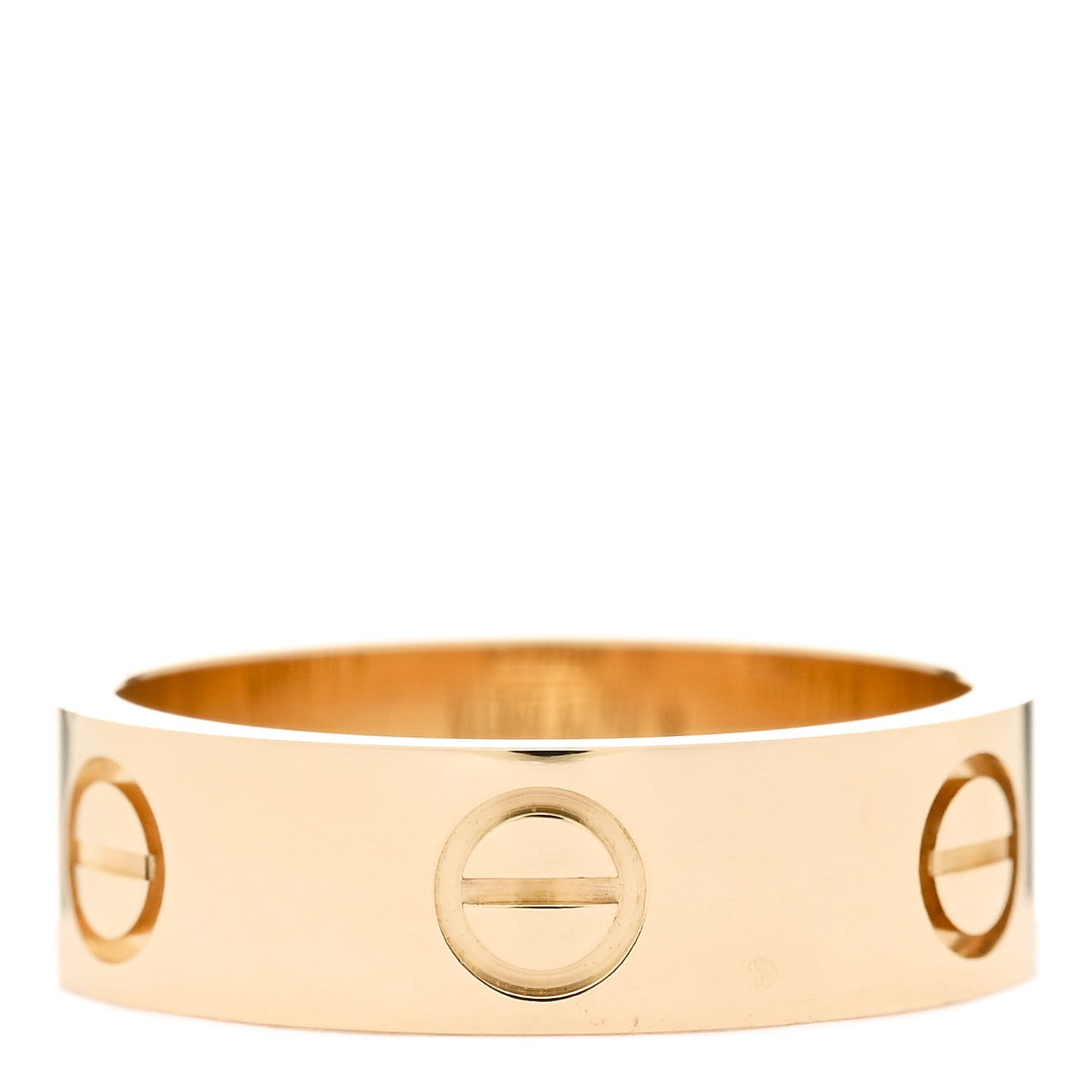18K Yellow Gold 5.5mm LOVE Ring 52 6